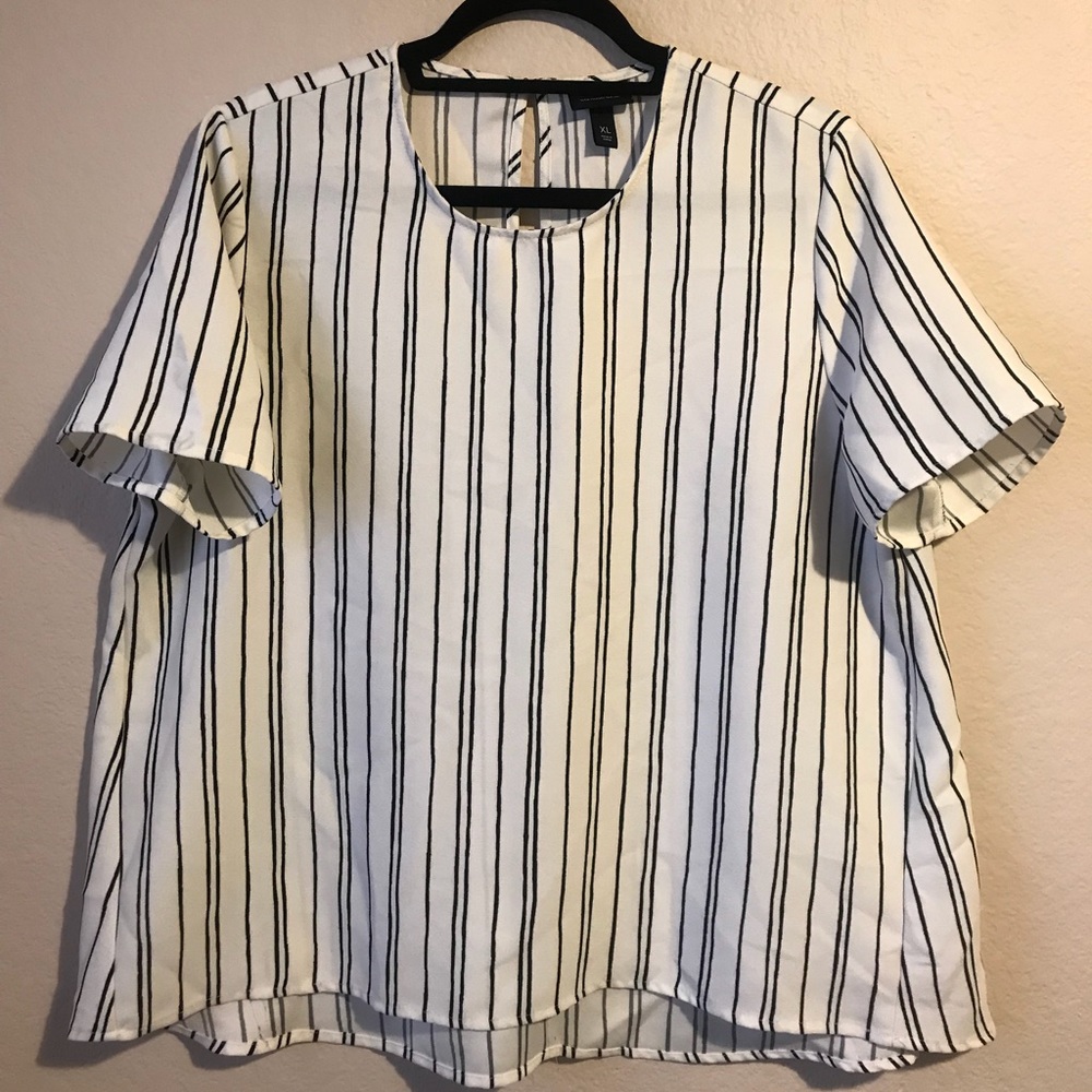 Who What Wear Striped Top